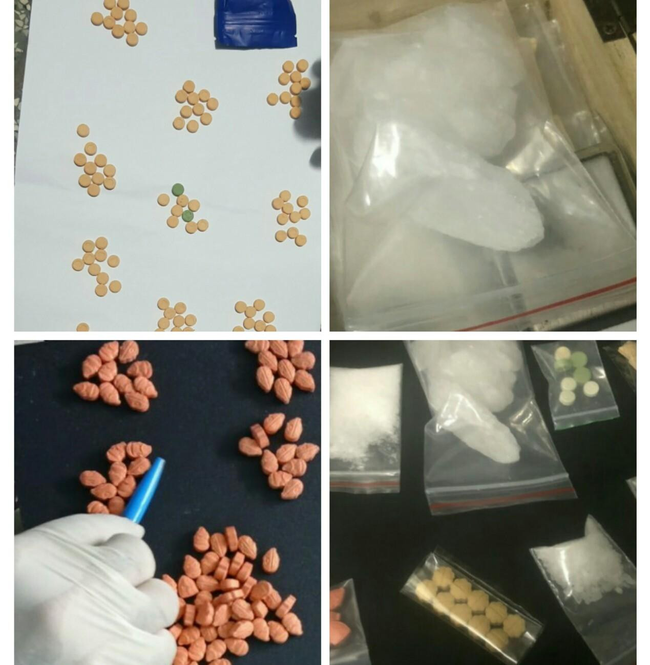 Tang vật công an thu giữ