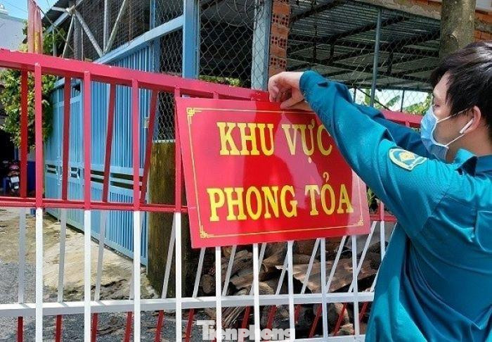 Phong tỏa khu vực KP Bình Qưới B, phường Bình Chuẩn
