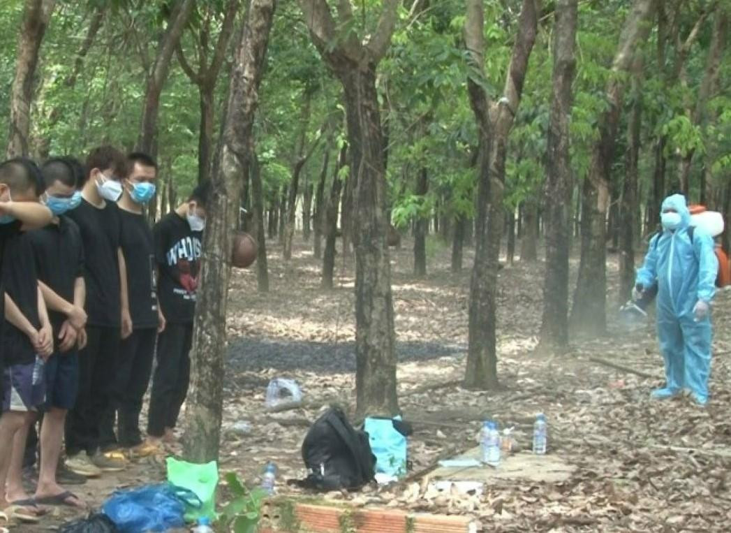 Nhóm người Trung Quốc nhập cảnh trái phép bị bắt giữ ngày 26/4