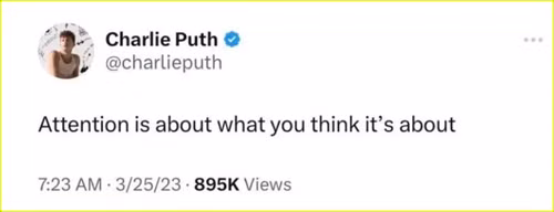 Charlie Puth ngầm xác nhận Attention viết về Selena Gomez?