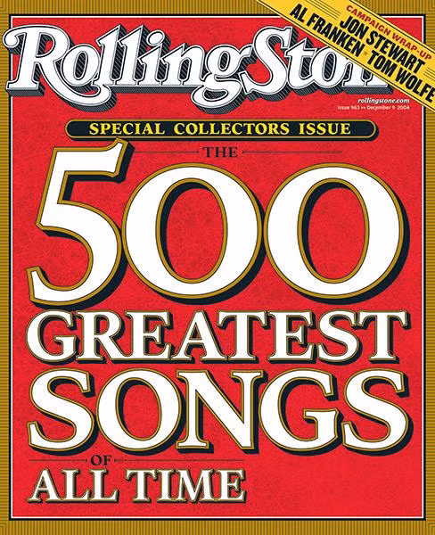 Tạp chí Rolling Stone vừa cập nhật danh sách 500 bài hát hay nhất mọi thời đại.