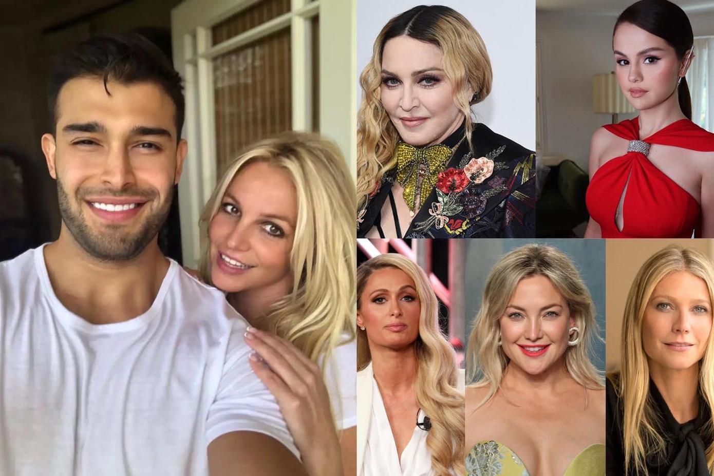 Dàn khách mời ngôi sao trong đám cưới của Britney Spears và Sam Asghari. Dàn khách mời ngôi sao trong đám cưới của Britney Spears và Sam Asghari.