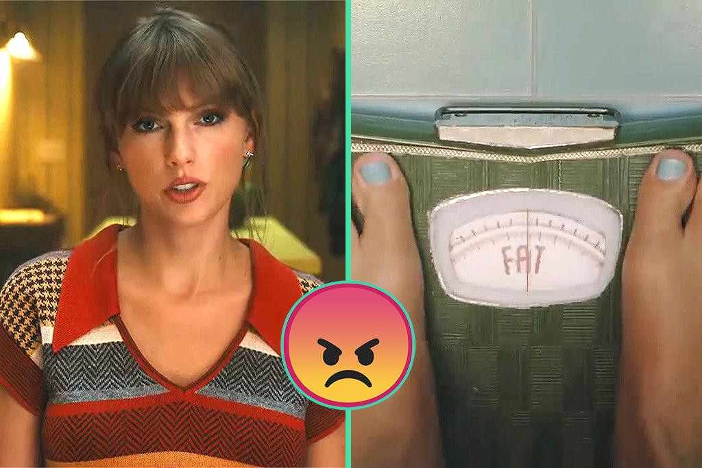 Phân cảnh bị cho là miệt thị người béo phì trong MV mới của Taylor Swift.