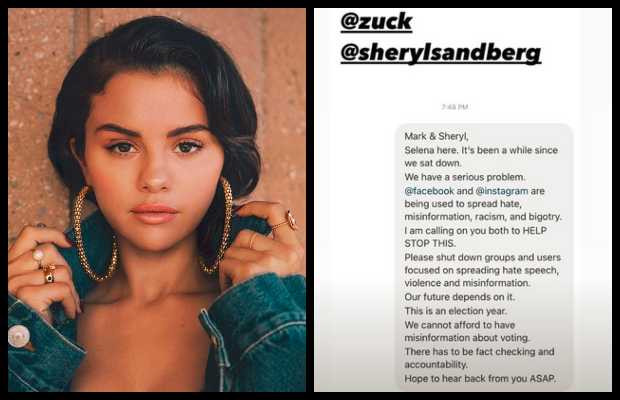 Selena Gomez nhắn tin cho Mark Zuckerberg về những hành xử ác ý trên mạng xã hội. Selena Gomez nhắn tin cho Mark Zuckerberg về những hành xử ác ý trên mạng xã hội.