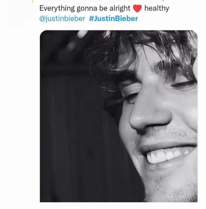 Người hâm mộ đang liên tục gửi lời động viên đến Justin Bieber trên Twitter.