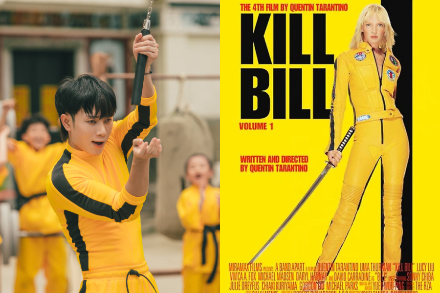 Tạo hình của Trúc Nhân cũng gợi nhớ đến nữ chính trong phim Cô Dâu Báo Thù. Tạo hình của Trúc Nhân cũng gợi nhớ đến nữ chính trong phim Cô Dâu Báo Thù.