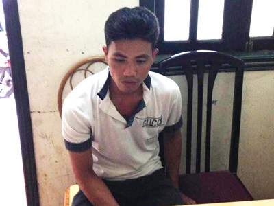 Hoàng Công Hòa tại cơ quan điều tra