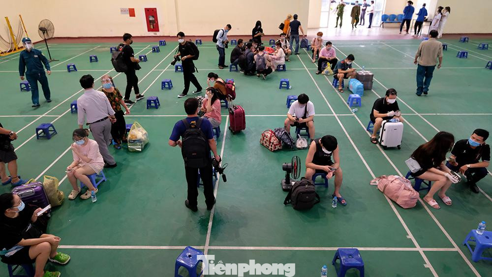 Bên trong Trung tâm Văn hóa Thông tin quận Thanh Xuân.