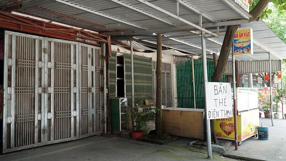 Không gian tĩnh lặng ở xã Hiệp Thuận ngày đầu thực hiện giãn cách.