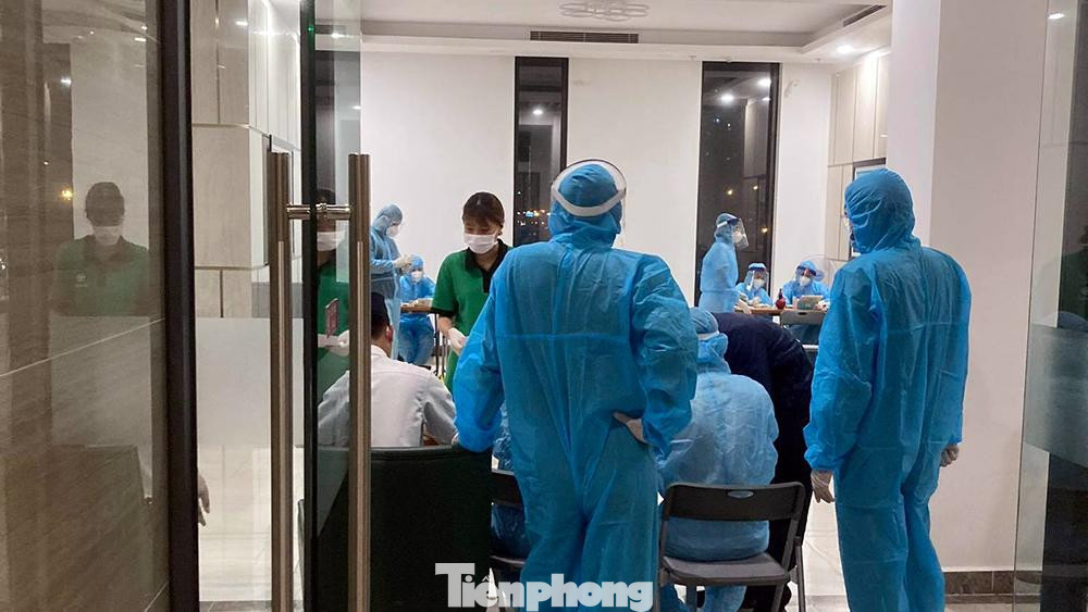 Công tác sàng lọc được triển khai luôn trong đêm qua đến sáng nay (14/5).