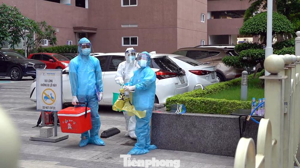 Đây là nơi cư trú người đàn ông tên Đ.K.T (40 tuổi), là nhân viên kinh doanh bất động sản (là F1 của ca bệnh 3634).