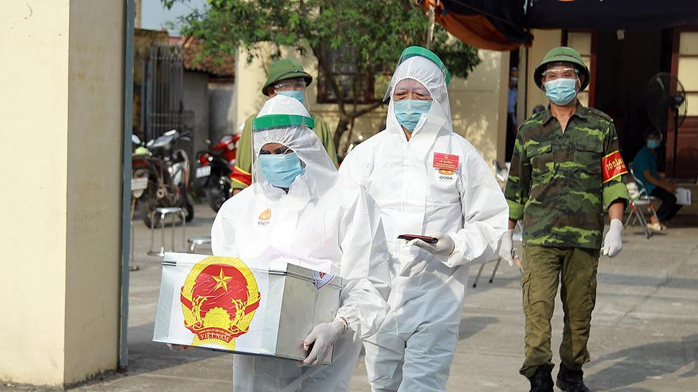 Gần 9.700 cử tri trên địa bàn xã Mão Điền (huyện Thuận Thành, tỉnh Bắc Ninh) thực hiện quyền công dân trong ngày 23/5 Gần 9.700 cử tri trên địa bàn xã Mão Điền (huyện Thuận Thành, tỉnh Bắc Ninh) thực hiện quyền công dân trong ngày 23/5