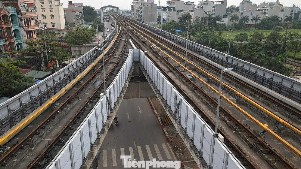 Nơi đường sắt tiếp nối dẫn tàu từ nhà chờ khu vực Depot nhập vào hệ thống đường vận hành.