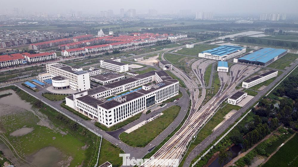 Toàn bộ khu vực nhà ga kỹ thuật.