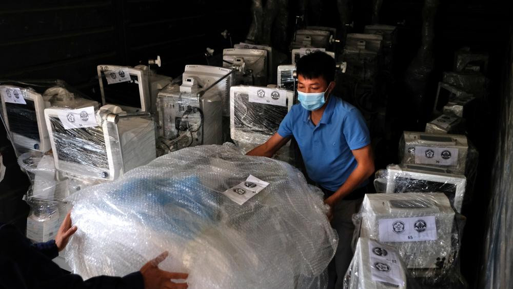 Việc khảo sát này là để thiết lập tại đây một trung tâm Hồi sức tích cực (ICU) để điều trị bệnh nhân Covid-19 nặng ở TP.HCM với quy mô 500 giường.