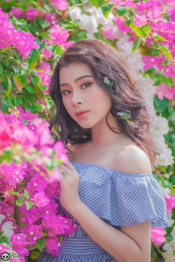 Nhan sắc Á khôi Duyên dáng Áo dài TPHCM dự thi Hoa hậu Việt Nam ảnh 5