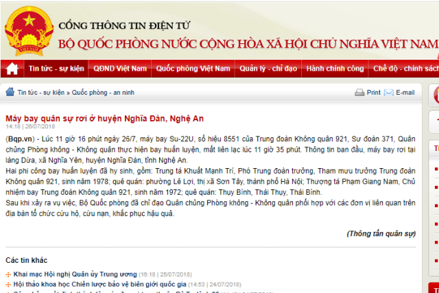 Máy bay quân sự Su-22 rơi ở Nghệ An, 2 phi công hy sinh ảnh 16