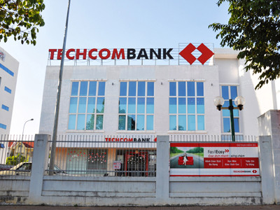 Chi nhánh Techcombank nơi Vương lừa khách hàng
