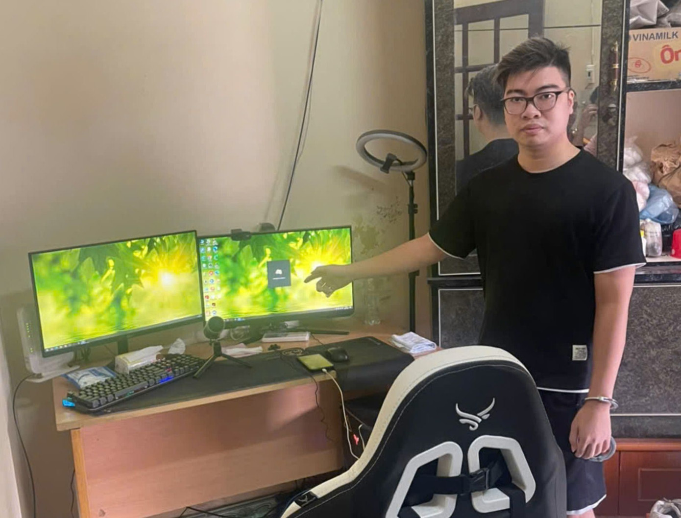 Đối tượng Cường.