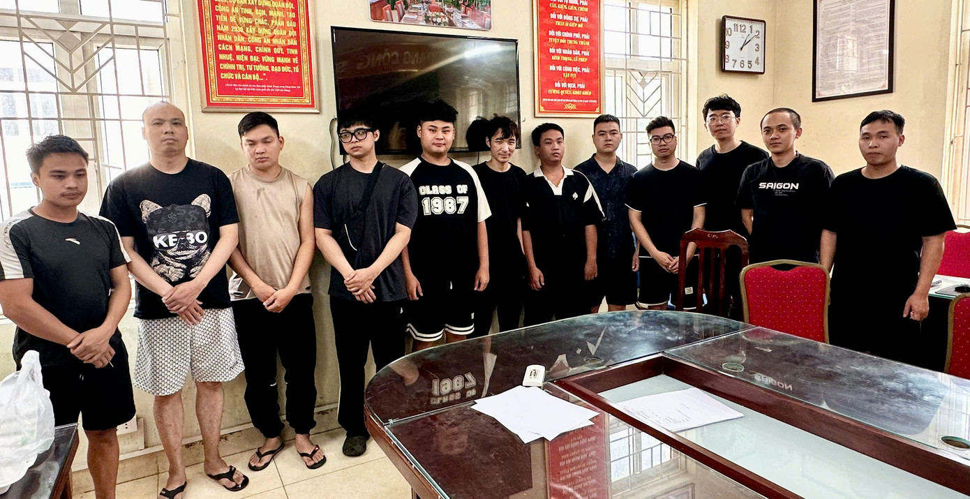 Nhóm đối tượng trong vụ việc.