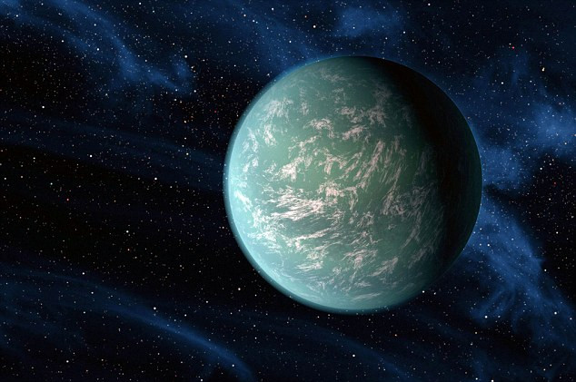 Hành tinh Kepler 22B được phát hiện trước đó. Ảnh: Dailymail
