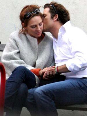 Arpard Busson & Uma Thurman hạnh phúc bên nhau