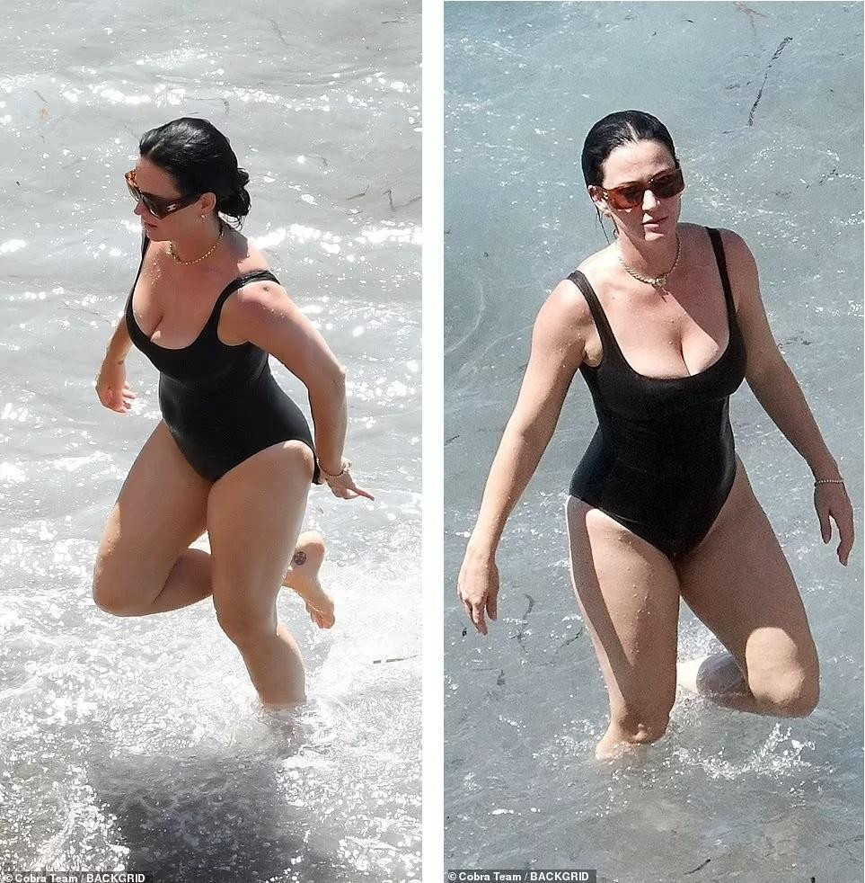 Sau khi sinh con vào hai năm trước, Katy tăng khá nhiều cân khiến cô &quot;phì nhiêu&quot; hơn so với lúc chưa mang thai. Người đẹp 8x tích cực tập luyện để lấy lại vóc dáng nhưng chưa đạt được mục tiêu mong muốn.