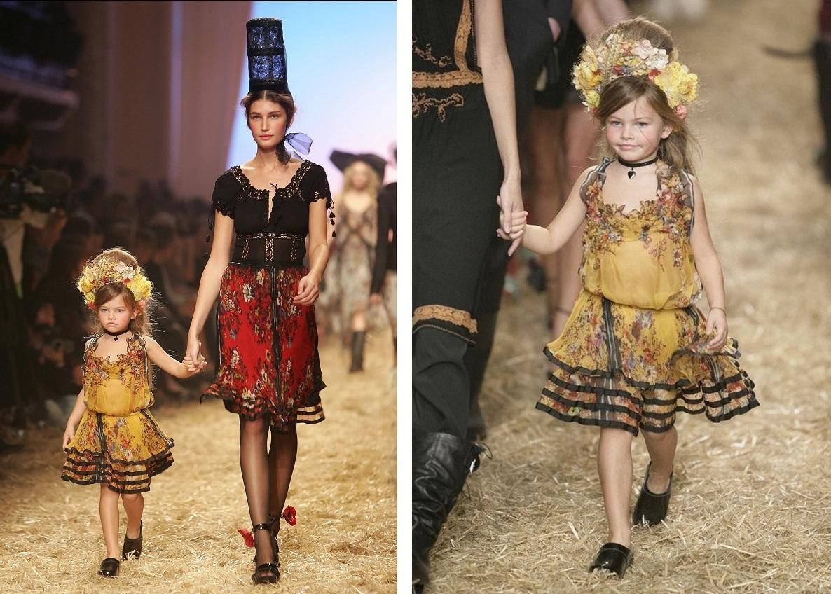 Thylane gia nhập làng thời trang từ rất sớm. Năm 4 tuổi, cô gây chú ý của truyền thông quốc tế khi lần đầu sải bước trên sàn catwalk cho thương hiệu Pháp Jean Paul Gaultier.