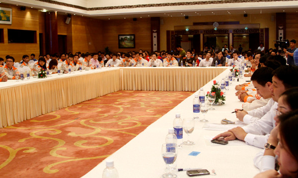 Chương trình có sự tham gia của đông đảo các bạn trẻ