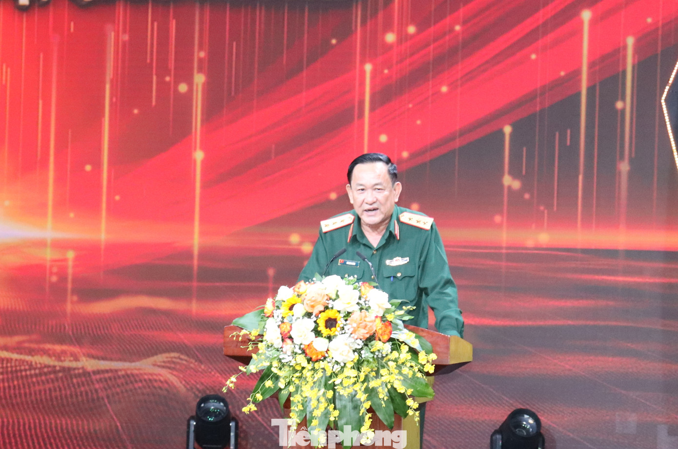 Thượng tướng Võ Minh Lương phát biểu tại lễ khai trương Cơ sở dữ liệu về Xử lý vi phạm hành chính.