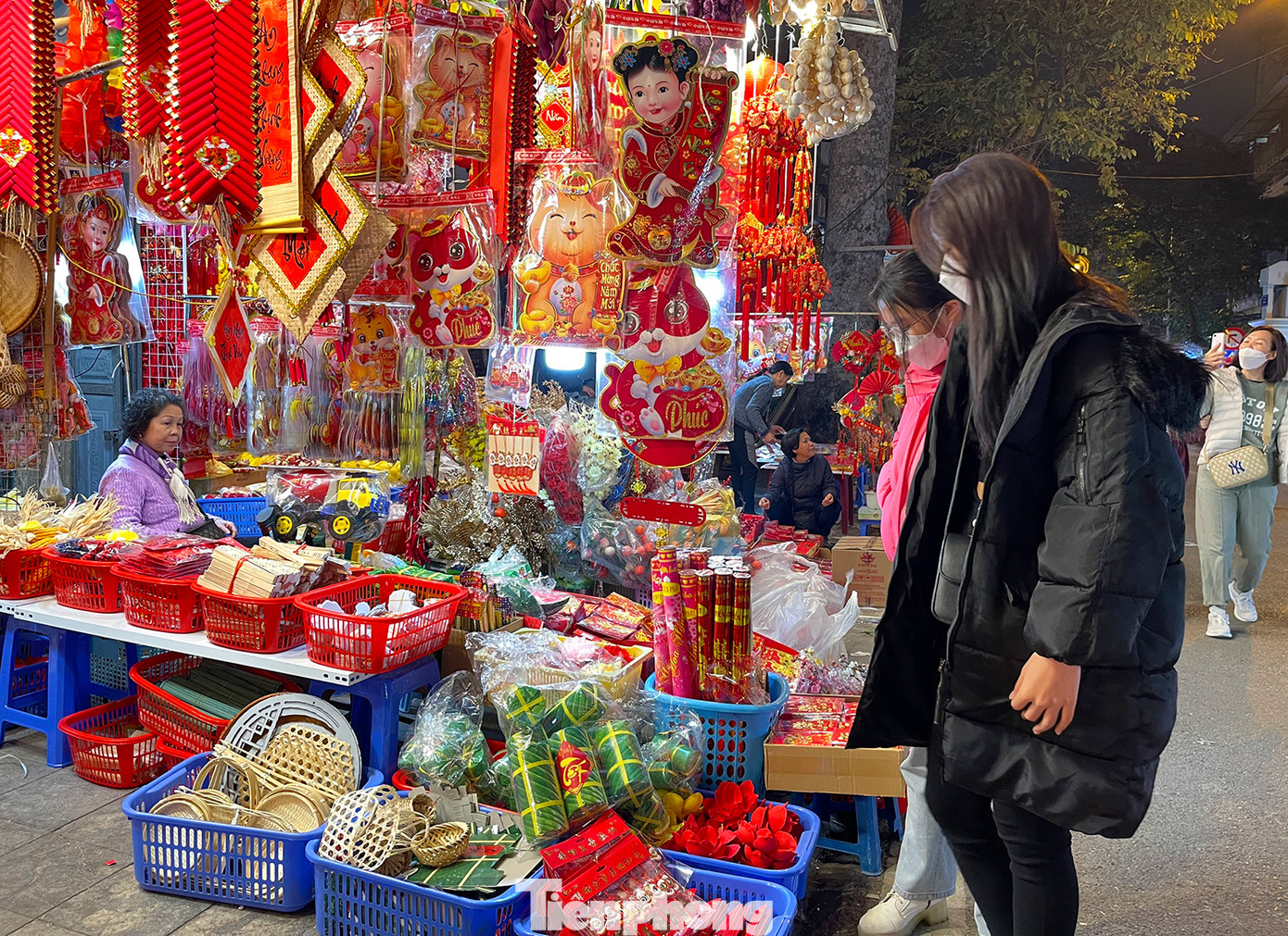 Rất nhiều sản phẩm mang đậm truyền thống ngày Tết