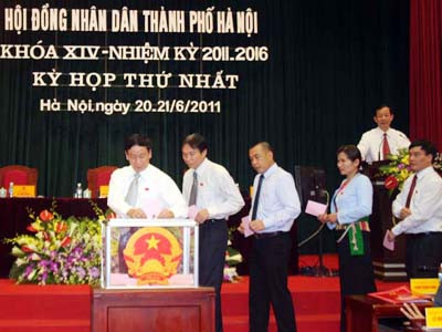 Các cử tri bỏ phiếu. Các cử tri bỏ phiếu