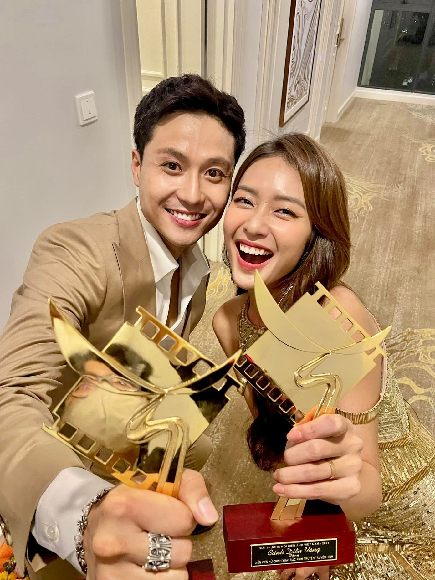 Thanh Sơn, Khả Ngân là cặp đôi đẹp của phim VTV.