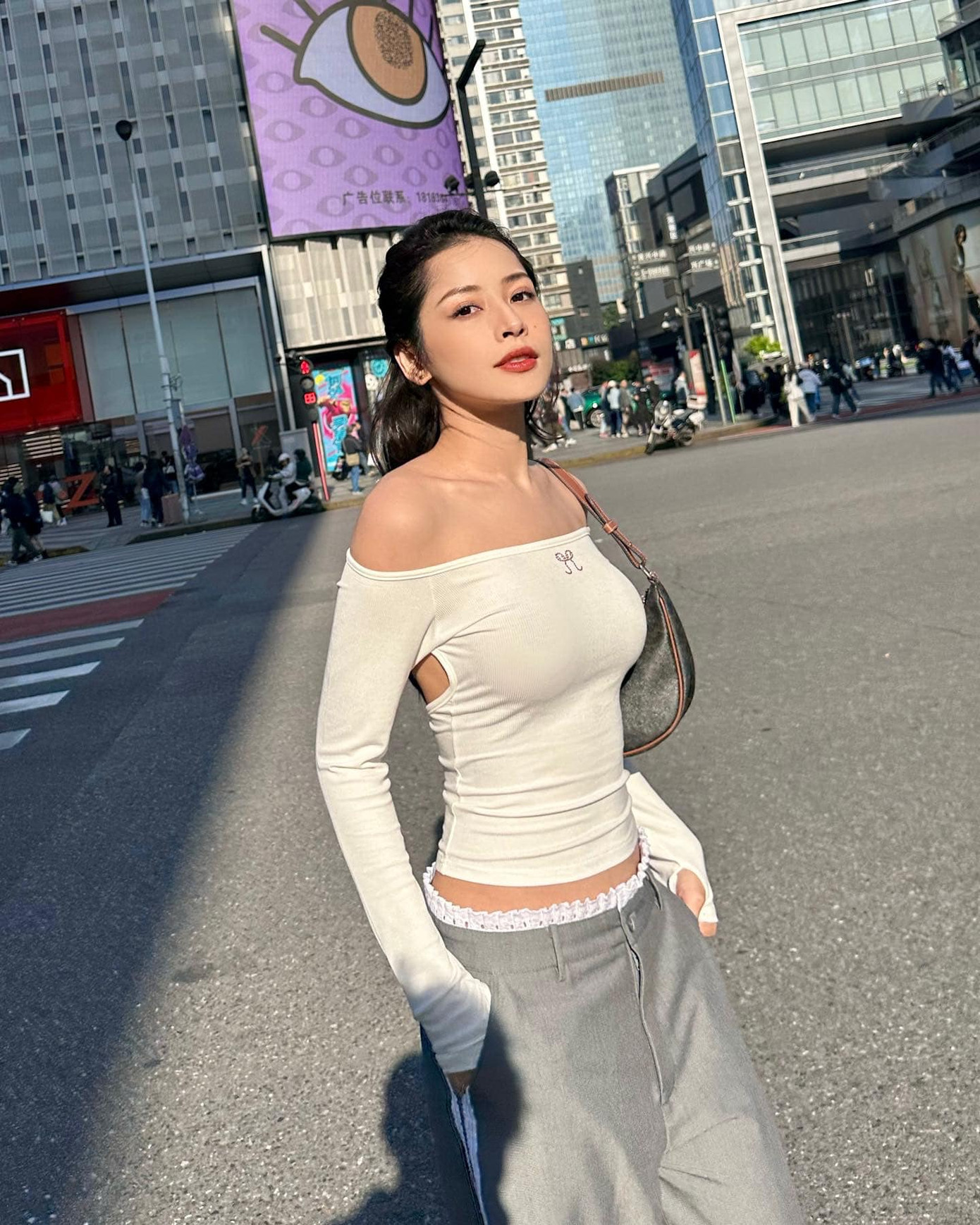 Cô đã giảm 3kg trước chương trình để có vóc dáng đẹp.