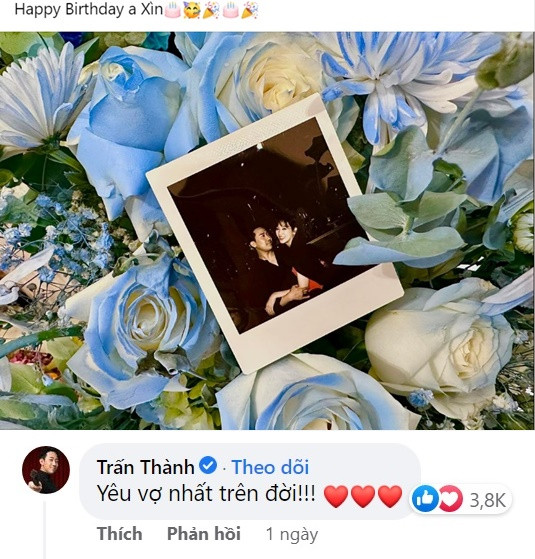 Màn tương tác ngọt ngào của cả hai.