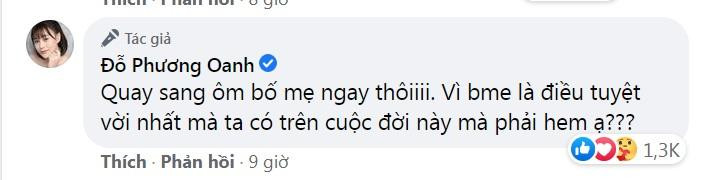 Một bình luận cảm động khác của Phương Oanh Một bình luận cảm động khác của Phương Oanh