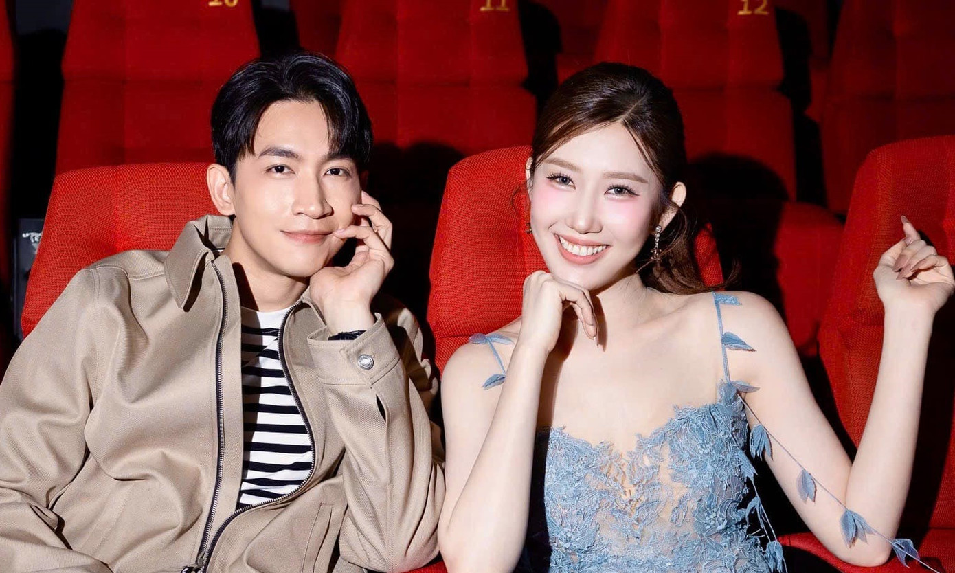 Thúy Ngân, Võ Cảnh liên tục đi cùng nhau trong các sự kiện.