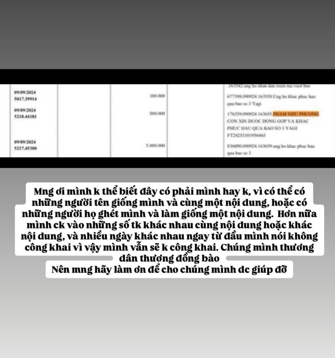 Louis Phạm vẫn cố gắng chống chế khi bị netizen soi sao kê.