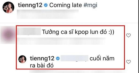 Thêm bình luận đầy "thính" từ nàng hậu khiến nhiều fan thêm phần háo hức. Thêm bình luận đầy "thính" từ nàng hậu khiến nhiều fan thêm phần háo hức.
