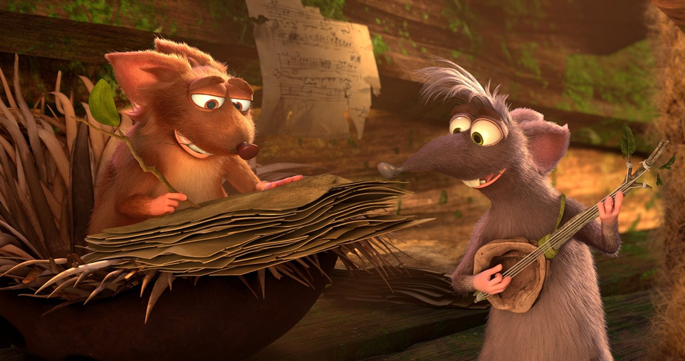 Hai chú chuột Vini và Tom khó khăn lắm mới được đoàn tụ. Hai chú chuột Vini và Tom khó khăn lắm mới được đoàn tụ.