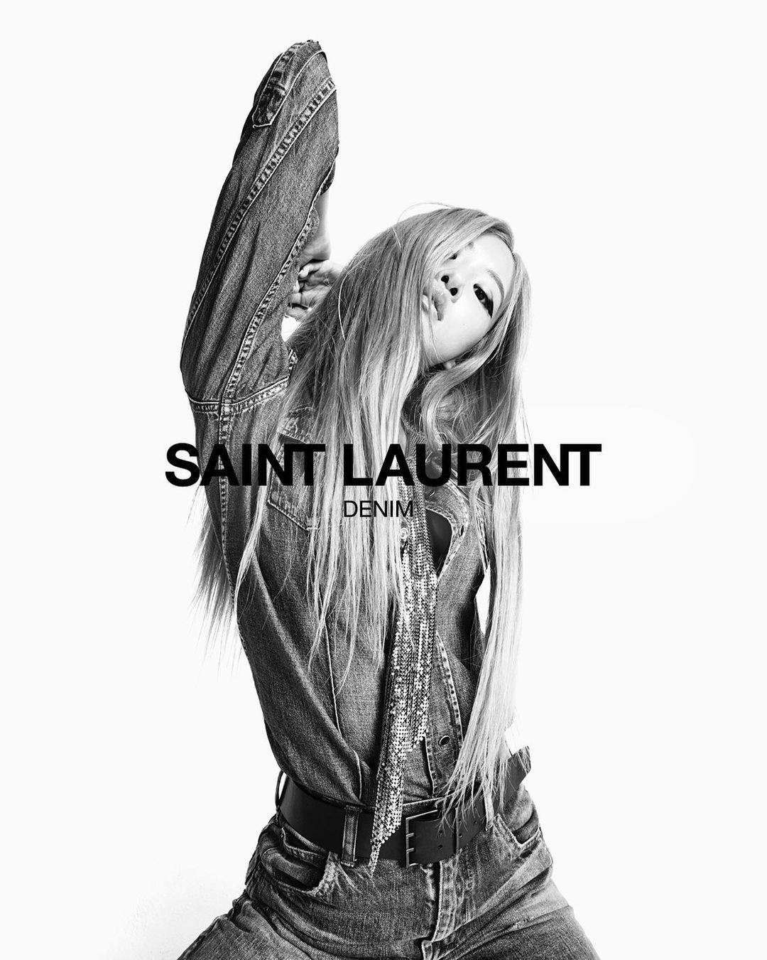 Ai cũng chắc chắn rằng Rosé chính là đại sứ toàn cầu của Saint Laurent