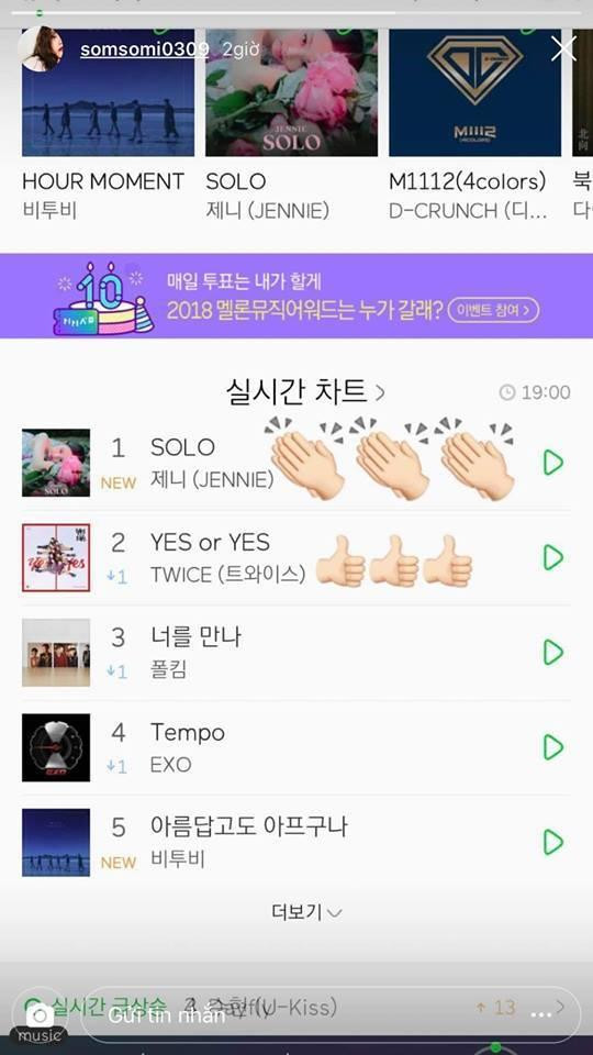 Somi đã hủy theo dõi TWICE và còn đăng bức hình gây tranh cãi.