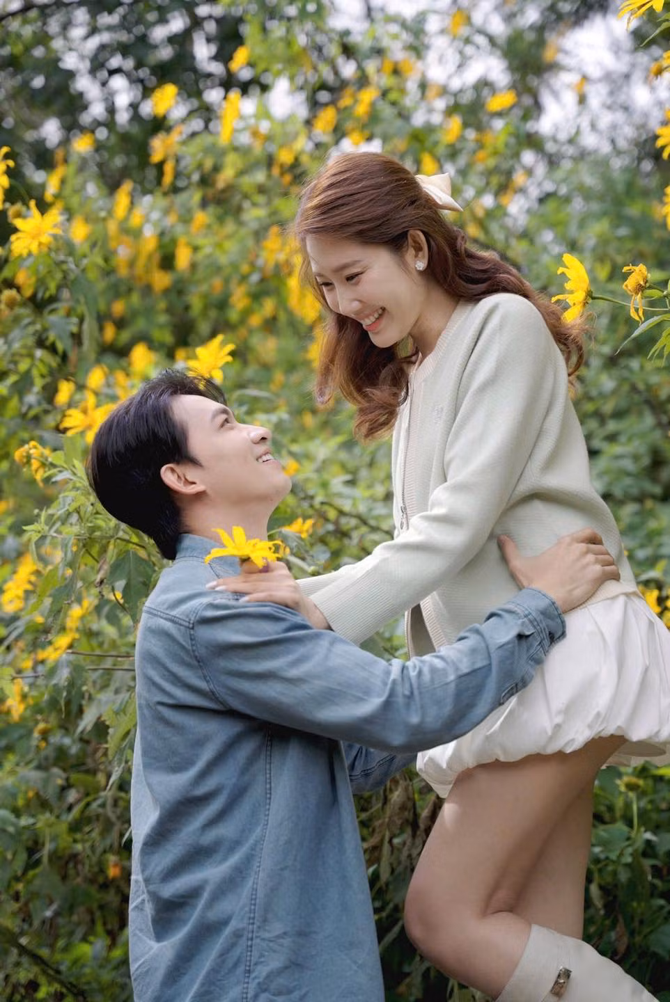 Hai người từng rất ngọt ngào từ công việc đến cuộc sống.