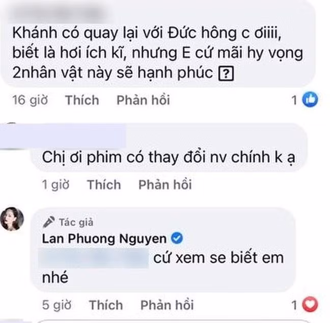 Lan Phương nhắn nhủ khán giả hãy cứ xem phim sẽ biết