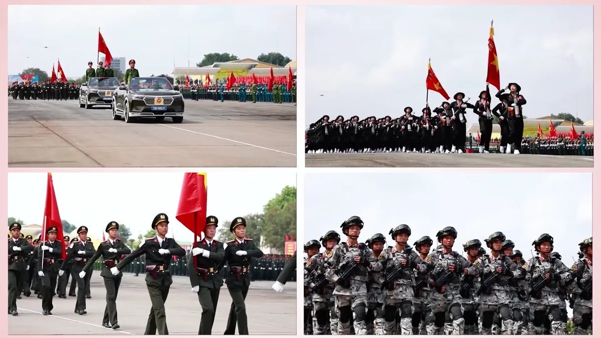 Khán giả có thêm trải nghiệm trên VTVgo với việc tự lựa chọn những luồng hình ảnh để xem các khối diễu binh, diễu hành. Ảnh: VTV Khán giả có thêm trải nghiệm trên VTVgo với việc tự lựa chọn những luồng hình ảnh để xem các khối diễu binh, diễu hành. Ảnh: VTV