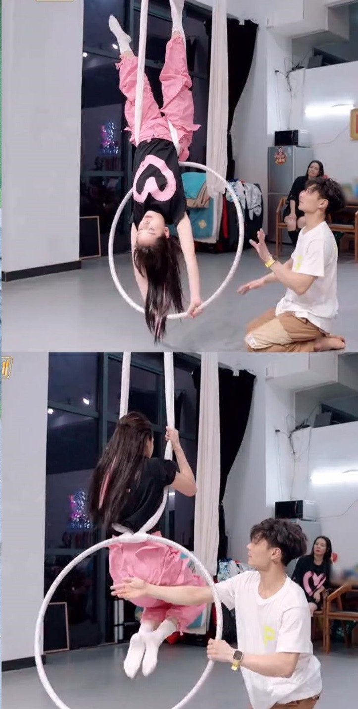 Chi Pu sẽ nhào lộn trong tiết mục mới.