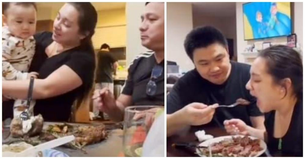 Gia đình Wendy mới gặp gỡ bố ruột của cô. Gia đình Wendy mới gặp gỡ bố ruột của cô.