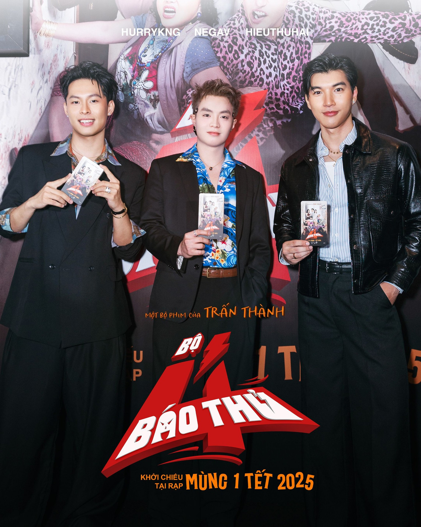 HIEUTHUHAI có mặt trong buổi ra mắt Bộ Tứ Báo Thủ. HIEUTHUHAI có mặt trong buổi ra mắt Bộ Tứ Báo Thủ.