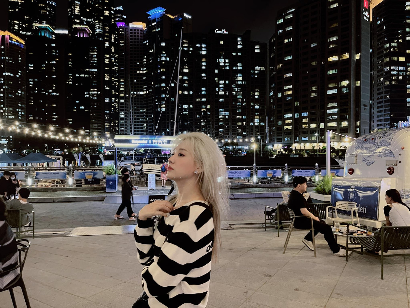 Hari Won về lại Hàn Quốc đã khá lâu, chưa biết khi nào bay sang Việt Nam.