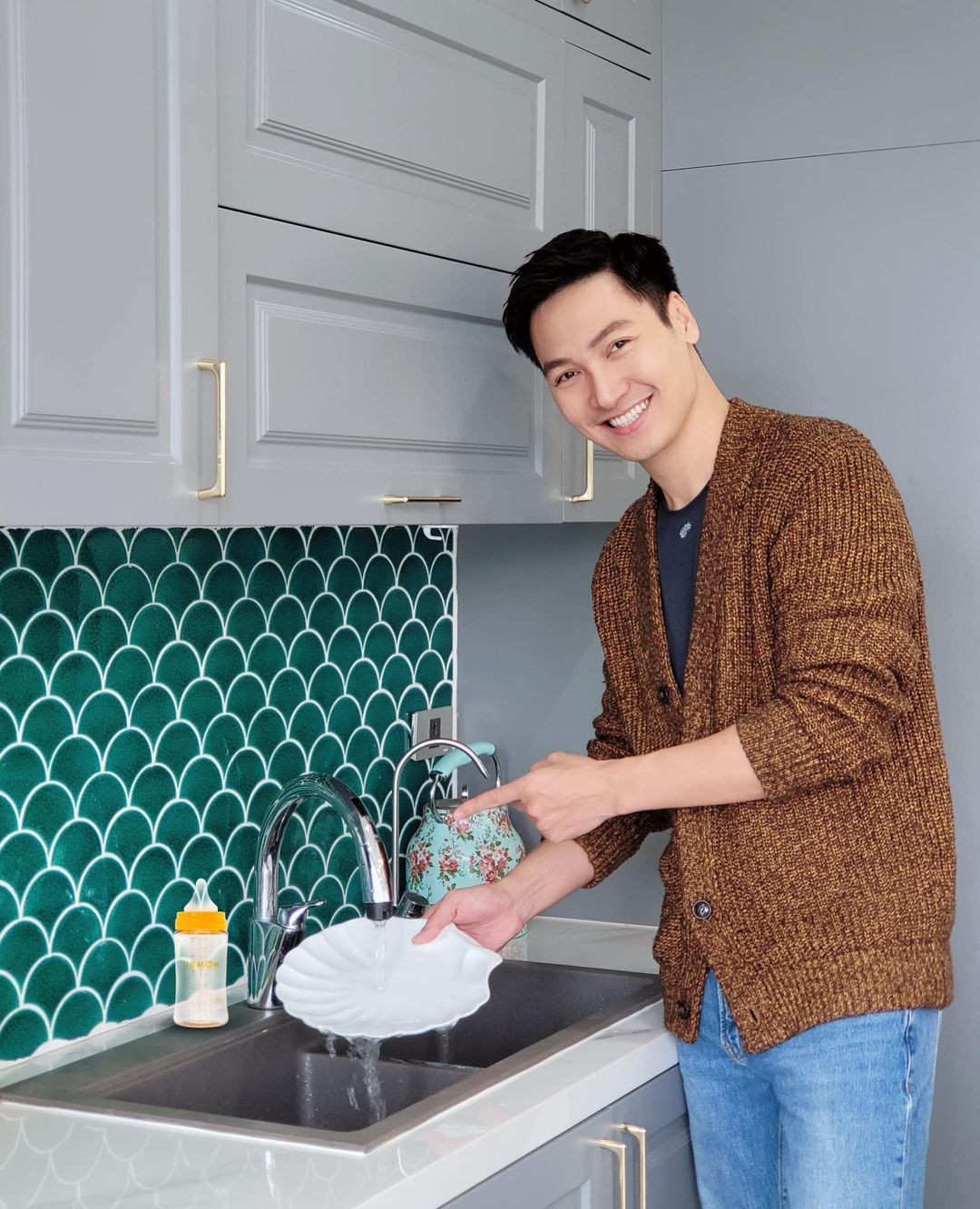 Bức ảnh gây chú ý của Mạnh Trường. Bức ảnh gây chú ý của Mạnh Trường.